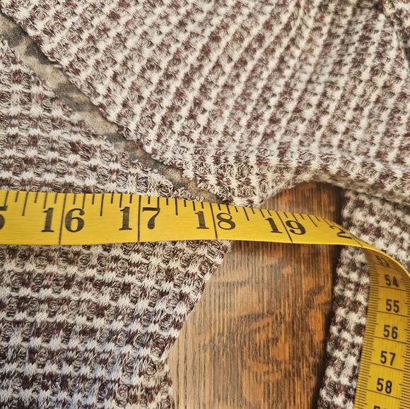 Mystree Striped and Leopard Print Long Sleeve Top - Picture 9 of 10